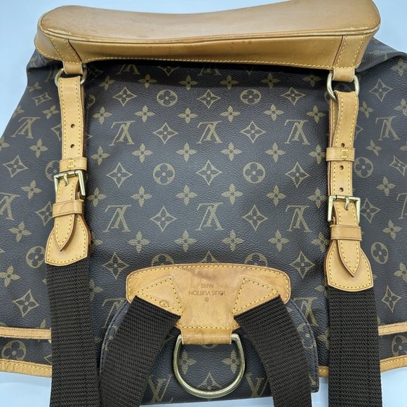 LOUIS VUITTON Brown Monogram Backpack - Picture 6 of 12